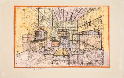 Space of the Houses by Paul Klee