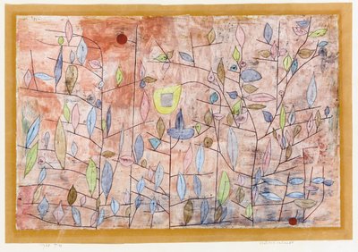 Sparse Foliage by Paul Klee