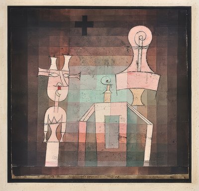 Still Life with Sculptures. 1923 by Paul Klee