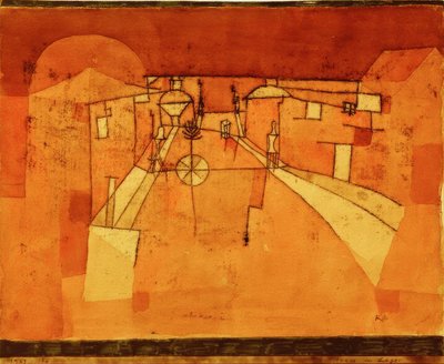 Street in the Camp by Paul Klee