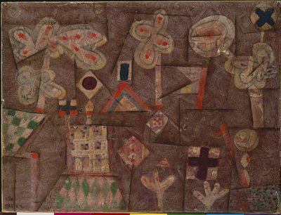 The Gingerbread House by Paul Klee