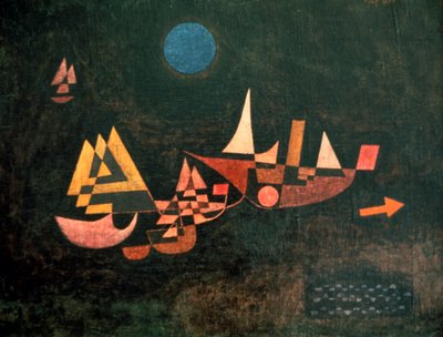 The Ships Depart by Paul Klee