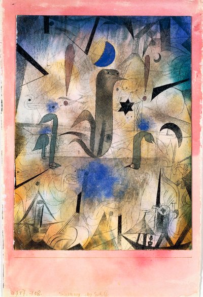 The Sirens of Boats by Paul Klee