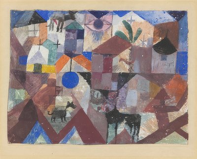 Tiergarten. 1918 by Paul Klee