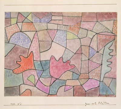 Two Red Flowers by Paul Klee