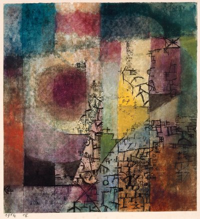 Untitled (1914) by Paul Klee