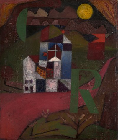 Villa R. House at the Roadside, 1919 by Paul Klee