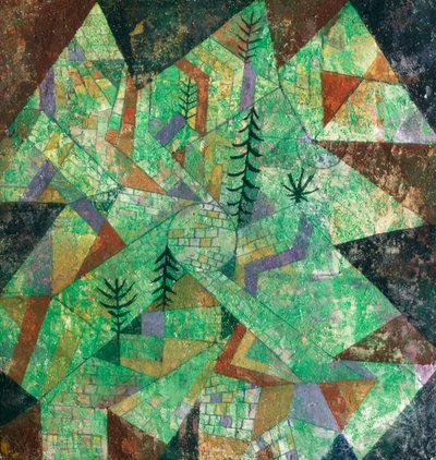 Forest Construction by Paul Klee