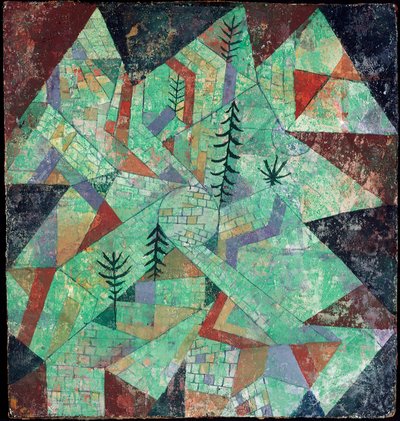 Wooden Construction by Paul Klee