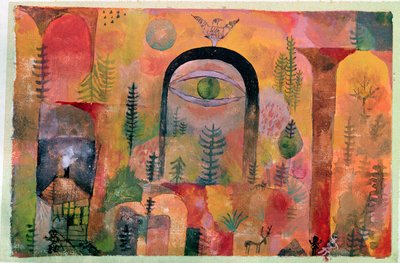 With the Eagle by Paul Klee