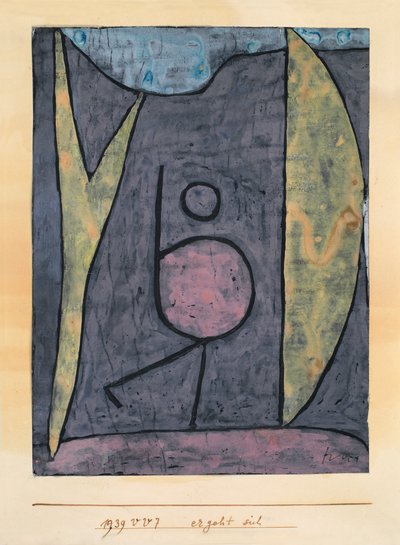 Ergeht Sich by Paul Klee