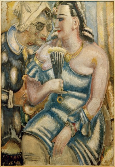 The Painter and His Wife in Carnival Costume by Paul Kleinschmidt