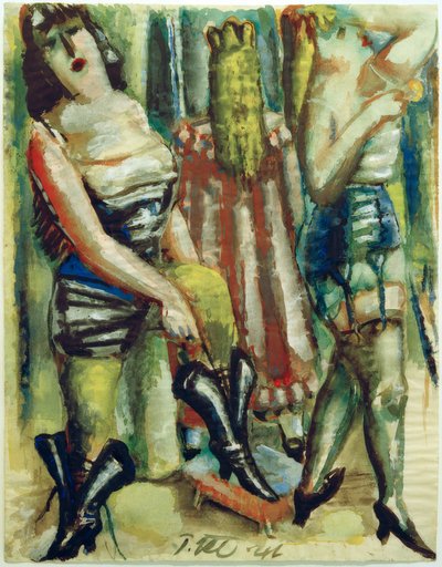 Three Women in the Dressing Room by Paul Kleinschmidt