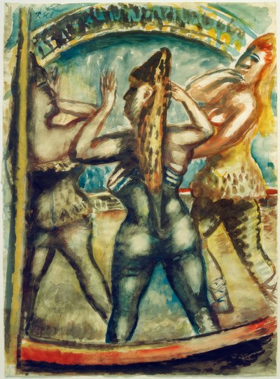 Three Women in the Circus by Paul Kleinschmidt