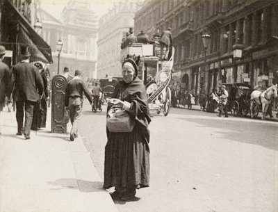 Match Seller, Ludgate Hill, London by Paul Martin