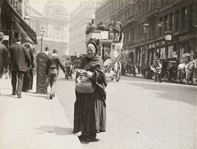 The Match Seller, Ludgate Hill by Paul Martin