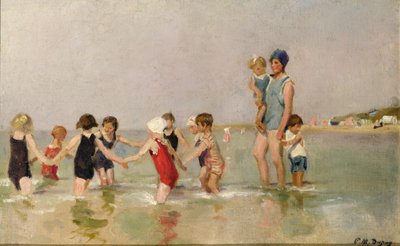 Children Bathing by Paul Michel Dupuy