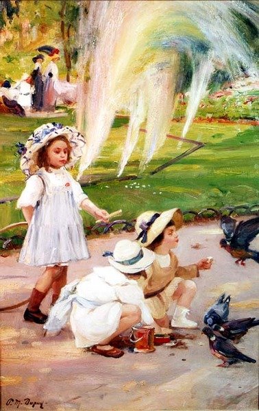 In the Park by Paul Michel Dupuy