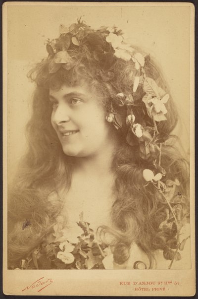 Julie Feyghine by Paul Nadar
