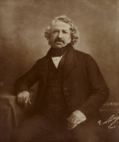 Portrait of Daguerre by Paul Nadar