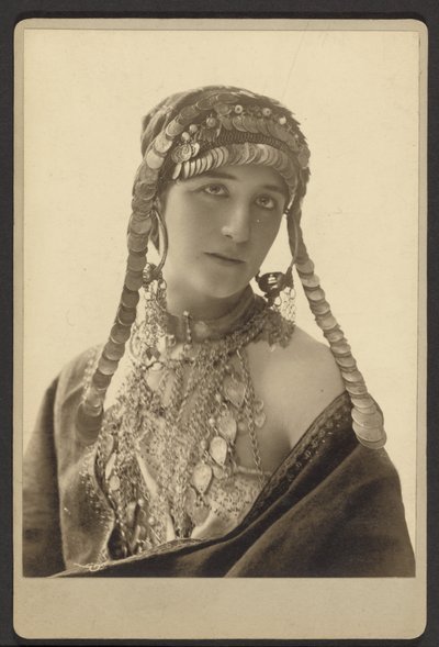 Unknown Woman in Theatrical Costume by Paul Nadar