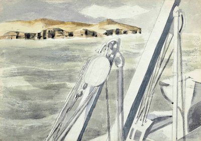 Coast Near Gibraltar by Paul Nash