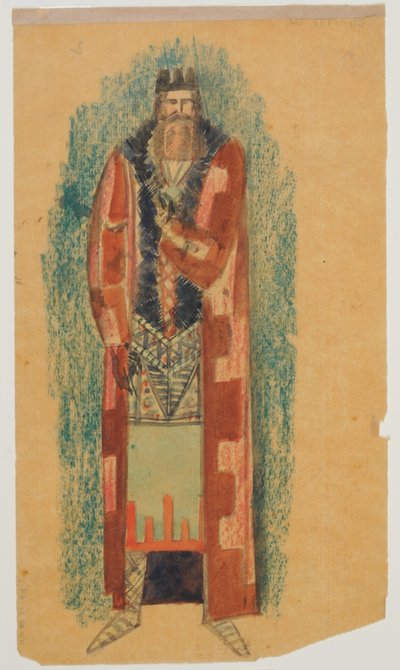 Costume Design for King Lear by Paul Nash