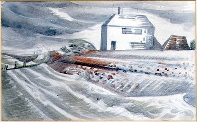 House by the Sea, Dymchurch, Kent by Paul Nash