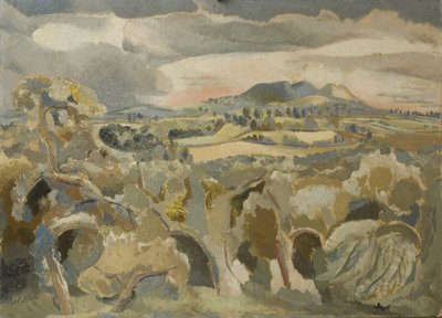 Landscape of the Malvern Distance by Paul Nash