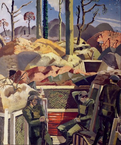 Spring in the Trenches, Ridge Wood by Paul Nash
