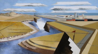 The Rye Marshes by Paul Nash