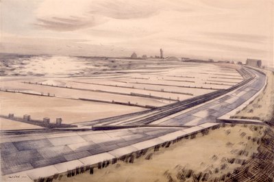 The Shore, Dymchurch, Kent by Paul Nash