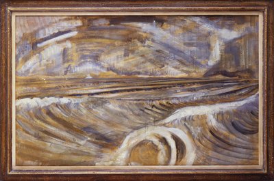 Waves at Dymchurch, c.1920-21 by Paul Nash