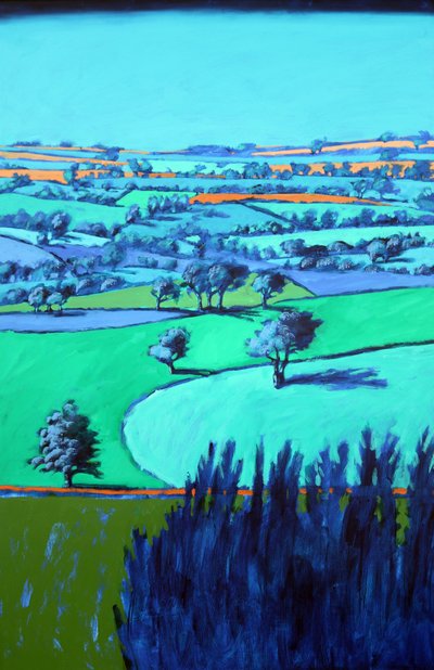 Blue Landscape by Paul Powis