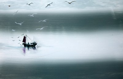 Night Fishing by Paul Powis