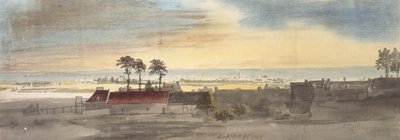Leith, 1747 by Paul Sandby