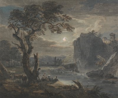 Music by Moonlight by Paul Sandby