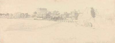Nottingham Castle by Paul Sandby