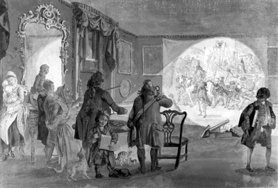 The Magic Lantern by Paul Sandby