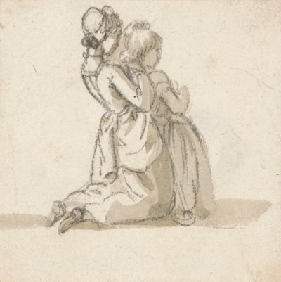 The Toilet by Paul Sandby