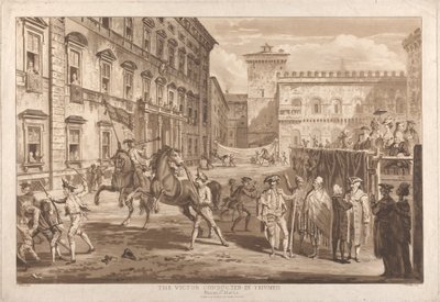 The Victor Conducted in Triumph by Paul Sandby