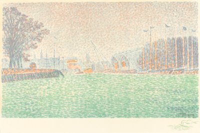 At Flushing by Paul Signac