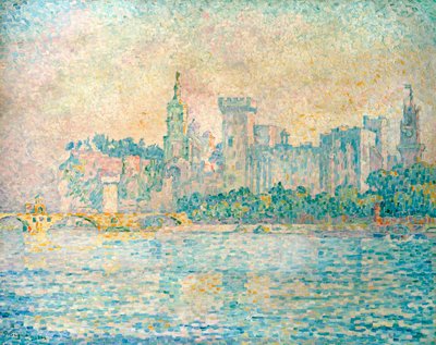 Avignon, Morning by Paul Signac