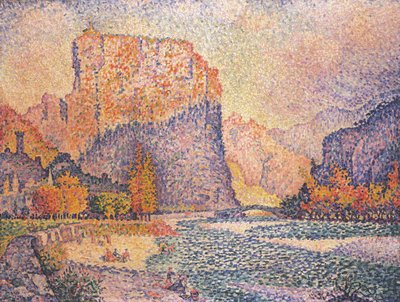 Castellane by Paul Signac