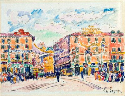 City Square by Paul Signac