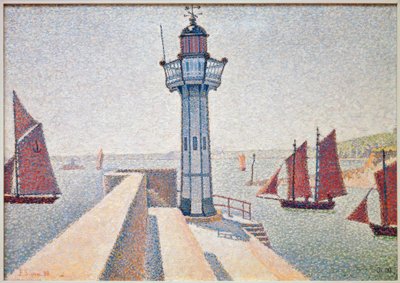The Lighthouse of Portrieux by Paul Signac