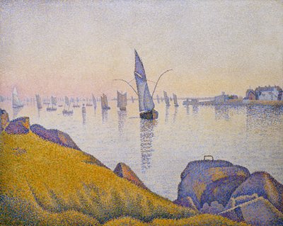 Evening Calm, Concarneau, Opus 220 (Allegro Maestoso) by Paul Signac