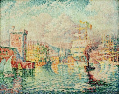 Port of Marseille by Paul Signac