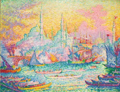 The Golden Horn by Paul Signac