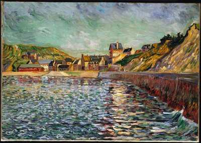 Le Port-en-Bessin by Paul Signac